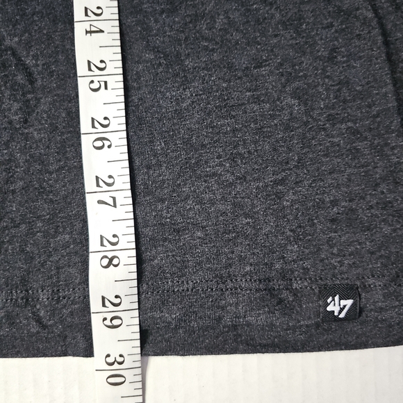 '47 Nets Level Brooklyn Nets Club T-Shirt NBA Basketball Men's XL NWT Black New - Picture 5 of 5